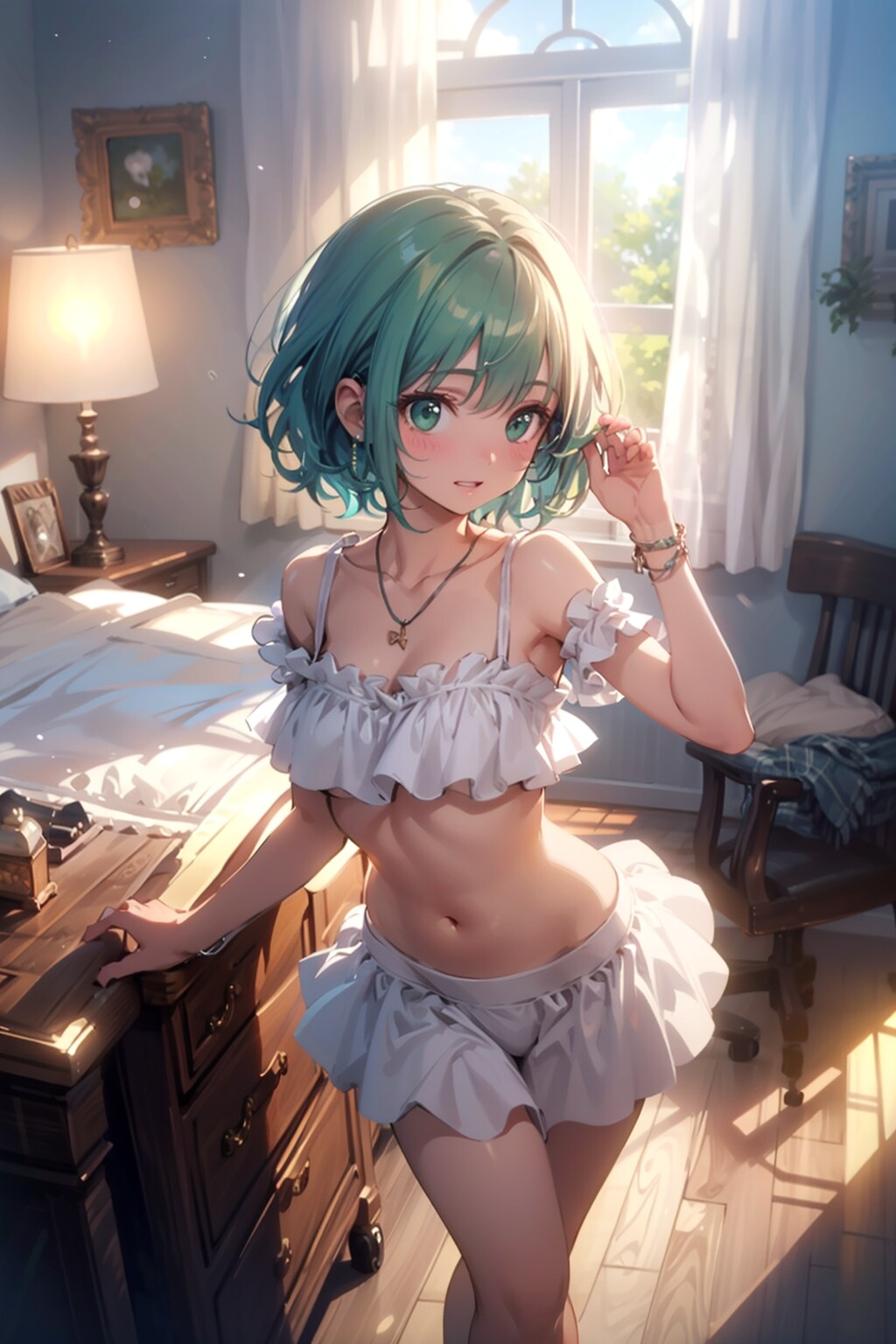 もれそうな朝