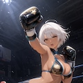 褐色ビキニボクサー 2枚目