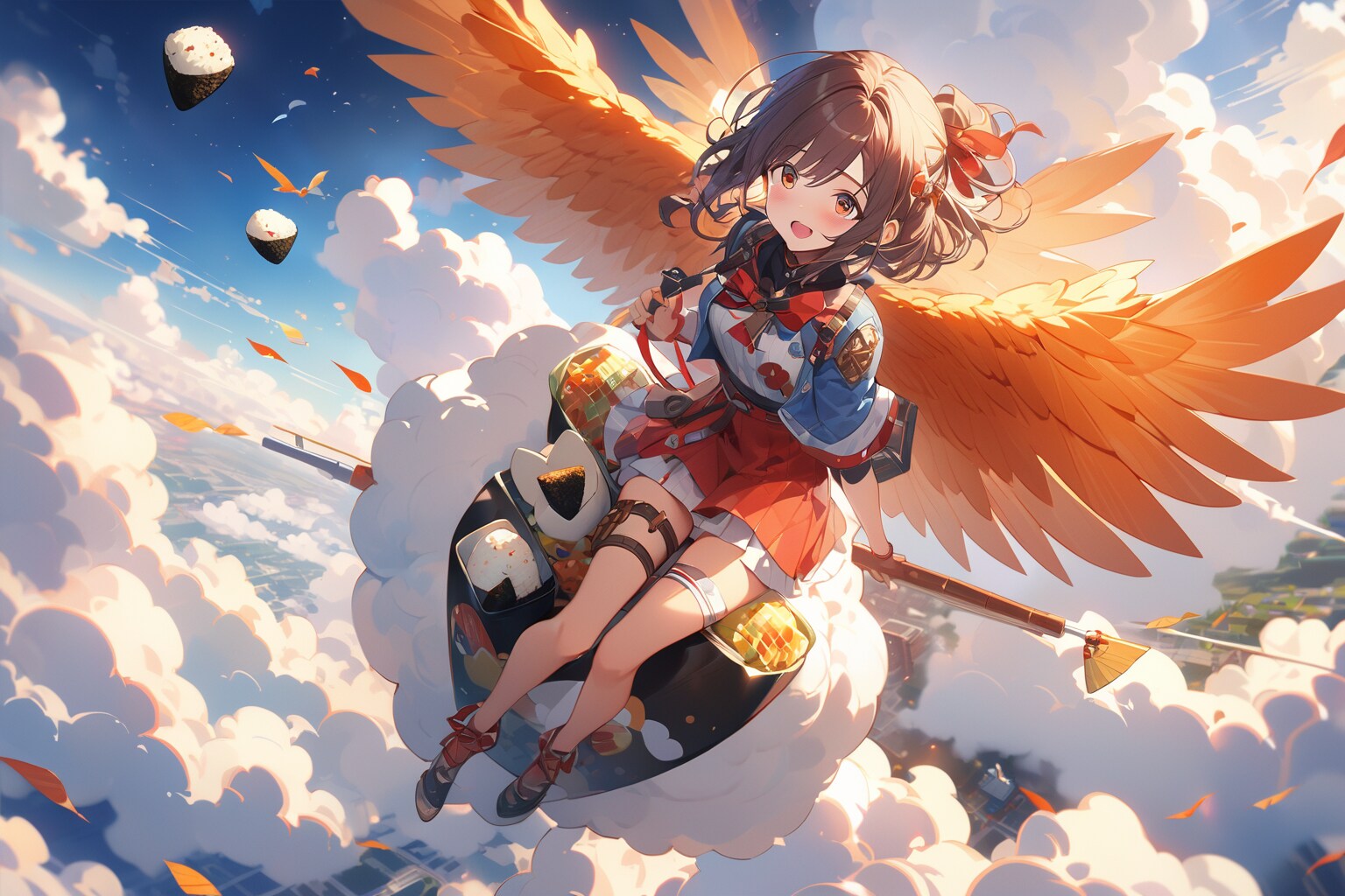 オニギリ撒き | の人気AIイラスト・グラビア