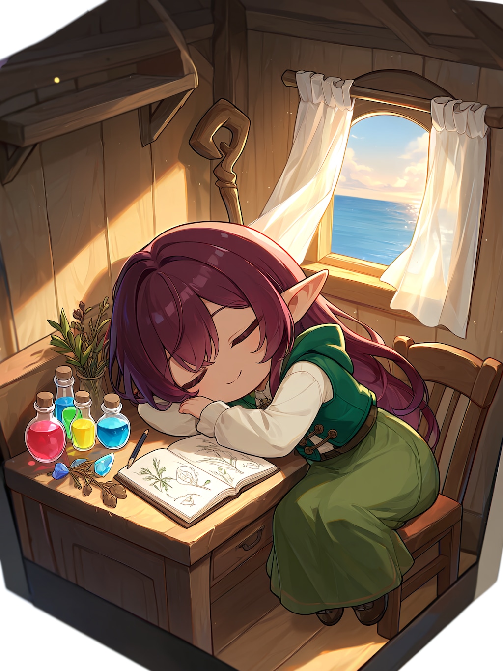 昼下がりのうたた寝