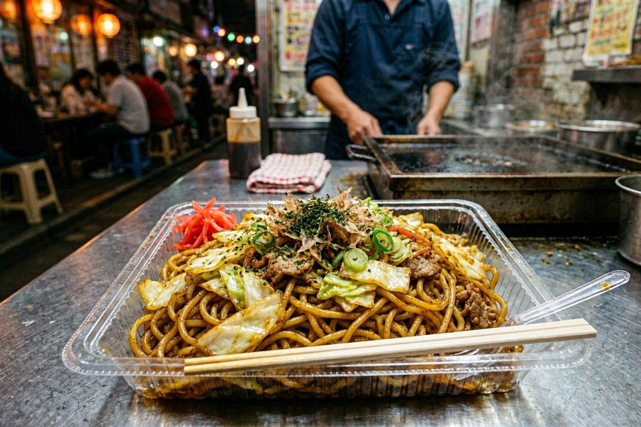屋台の焼きそば