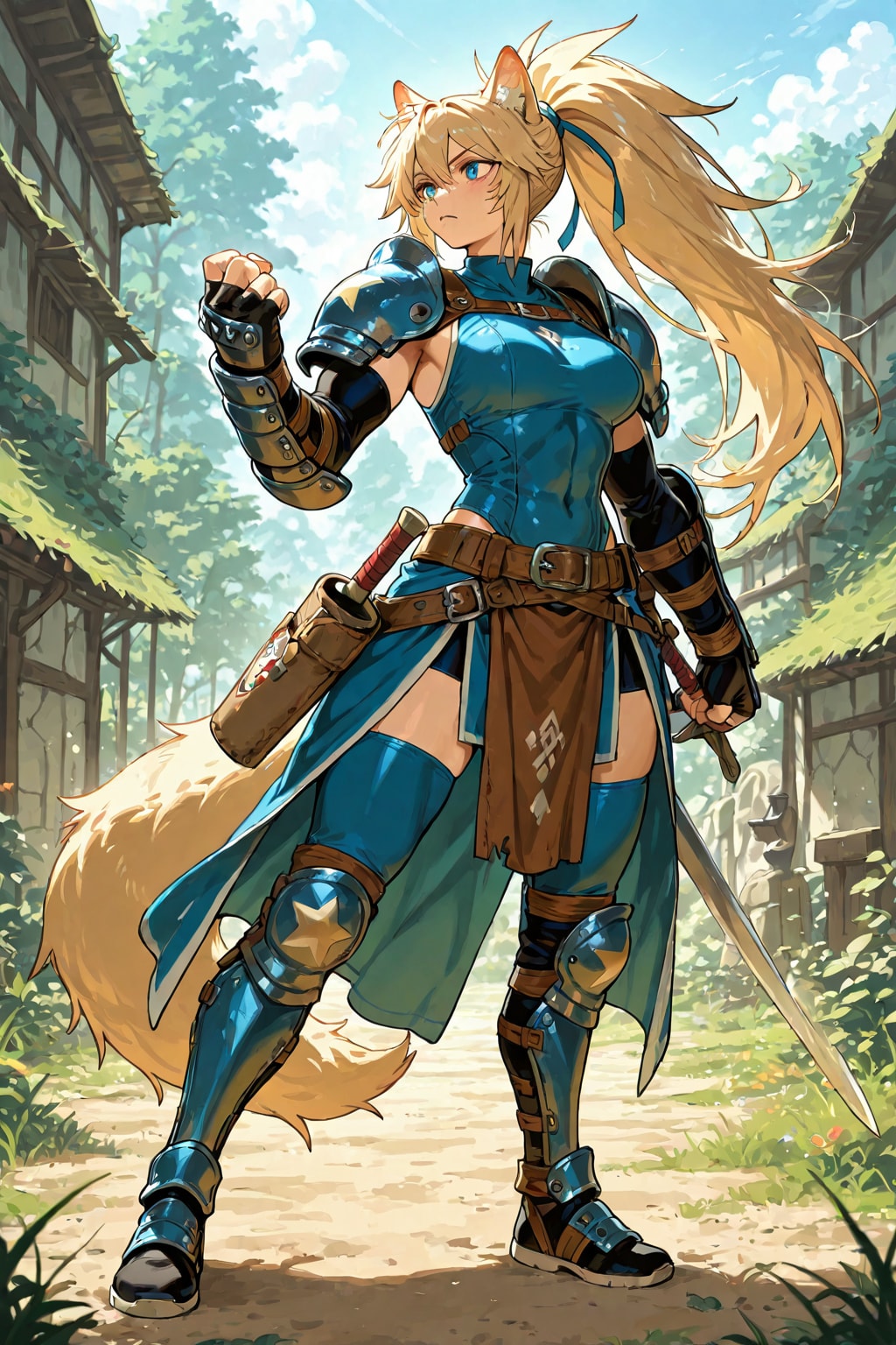 すばらしく美しい優しき無敗の歴戦女戦士