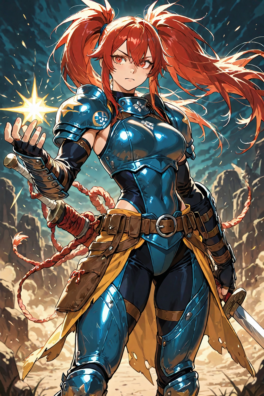 すばらしく美しい優しき無敗の歴戦女戦士