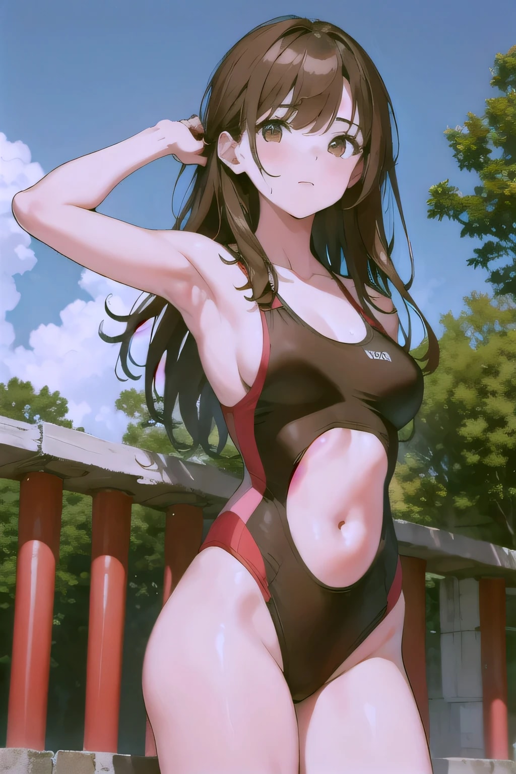 スクール水着競泳水着