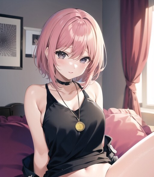 没画投稿（桃髪娘）