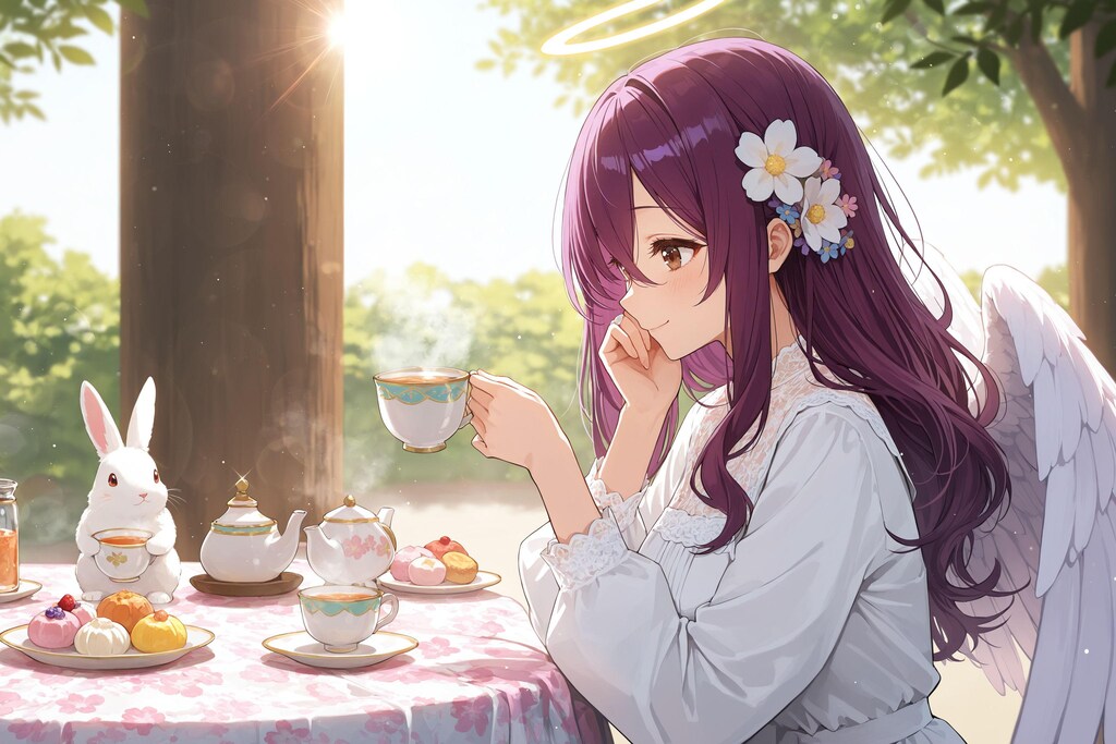 天使さんのティータイム