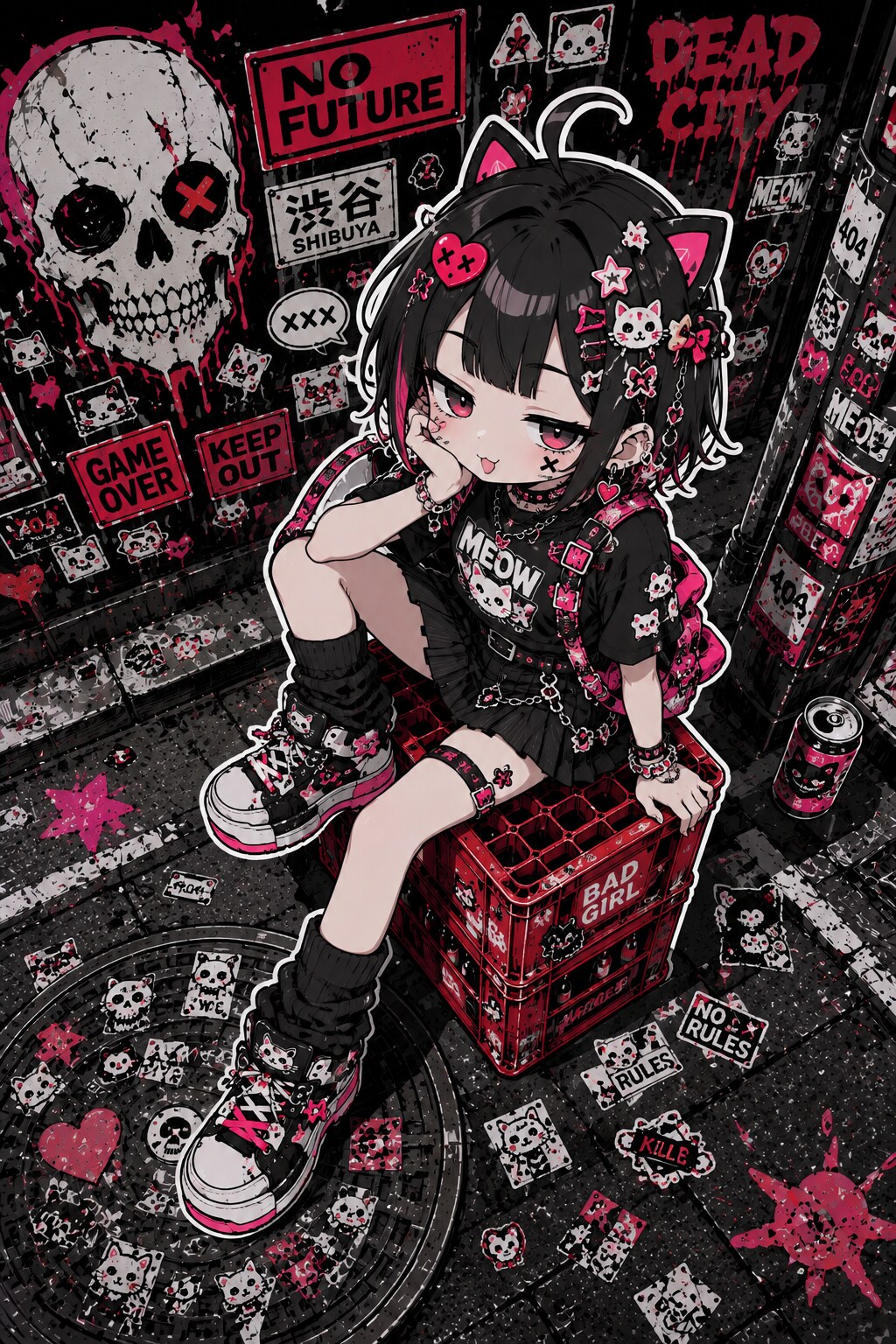 ★にゃ❸ | の人気AIイラスト・グラビア