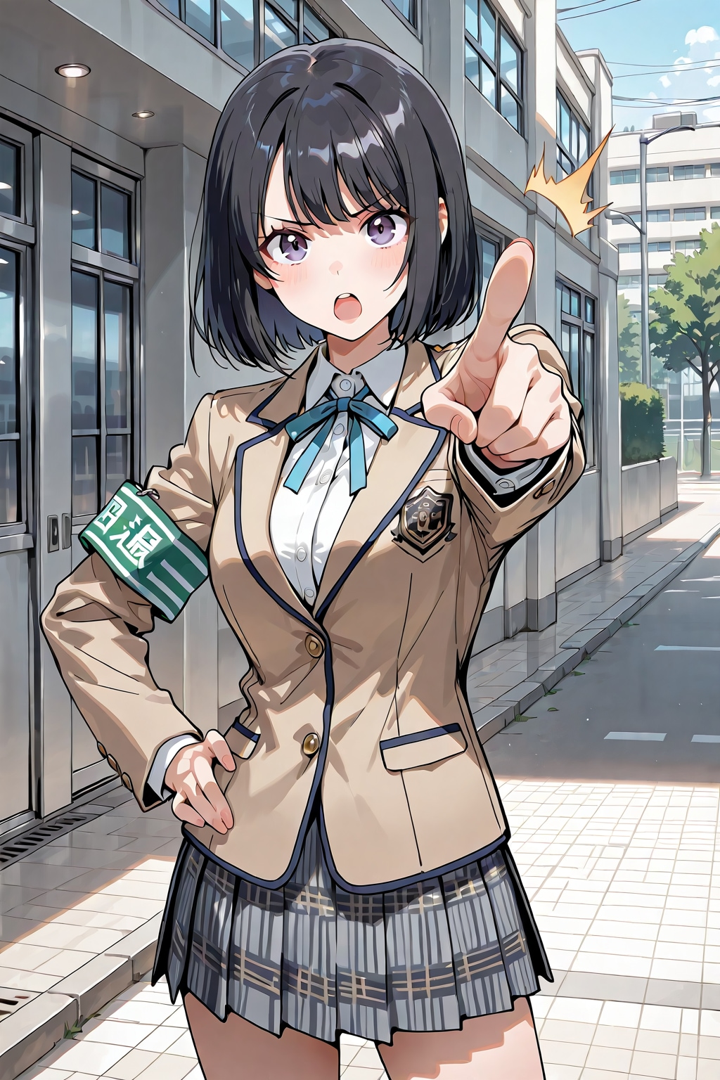 風紀委員「校則違反ですっ！！」
