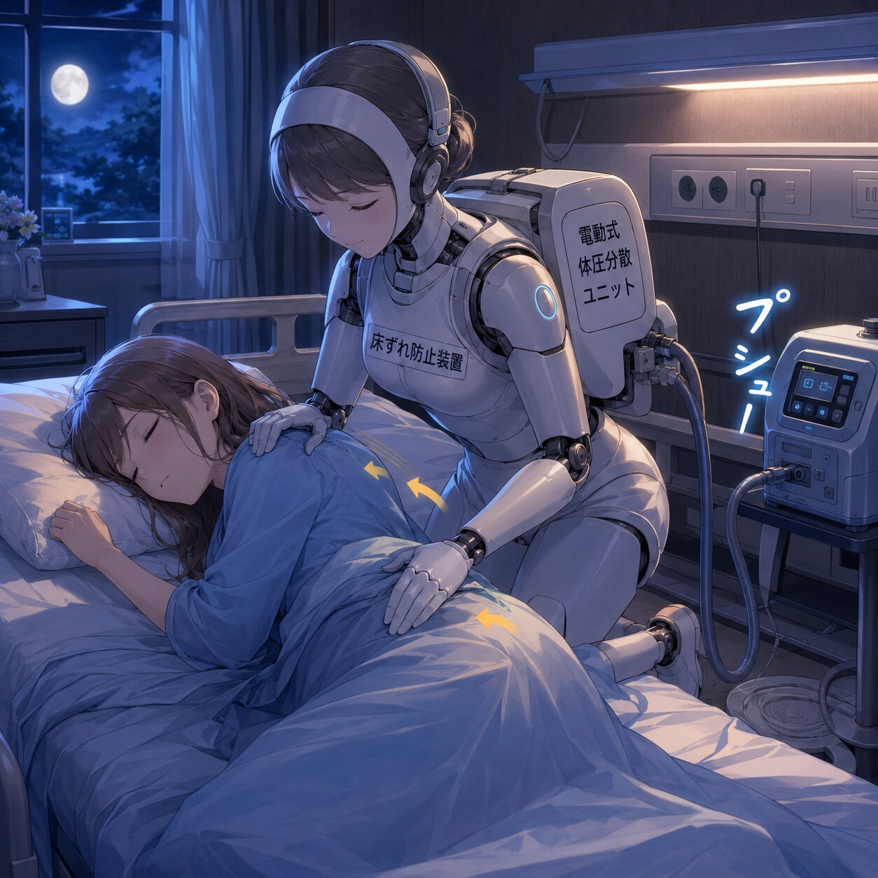 床ずれ防止装置 | の人気AIイラスト・グラビア