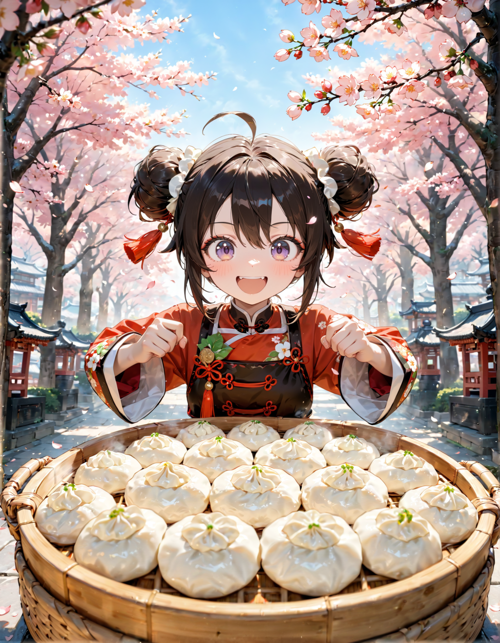 今日は京鼎樓の小籠包の日。さくらの日　その４