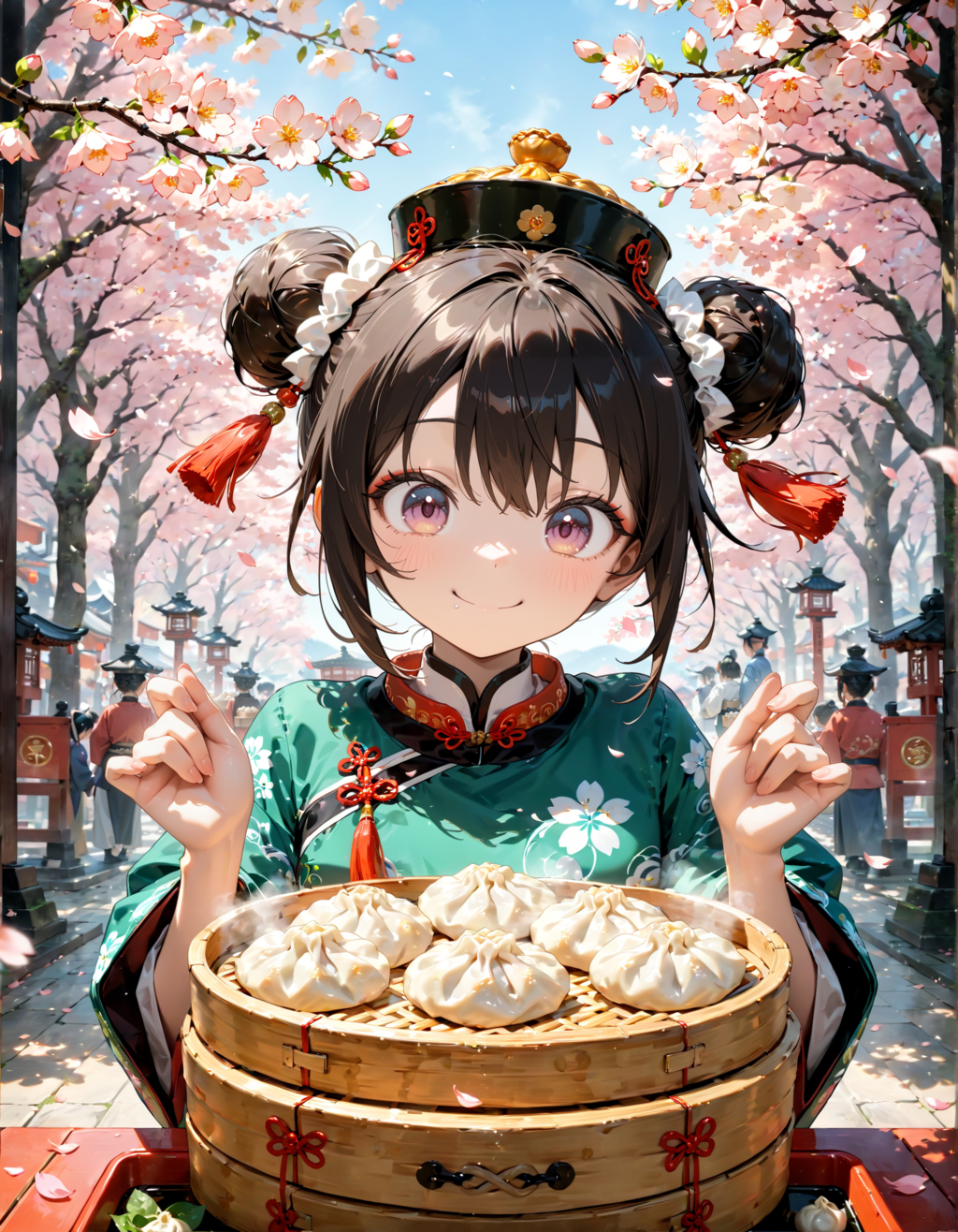 今日は京鼎樓の小籠包の日。さくらの日　その４