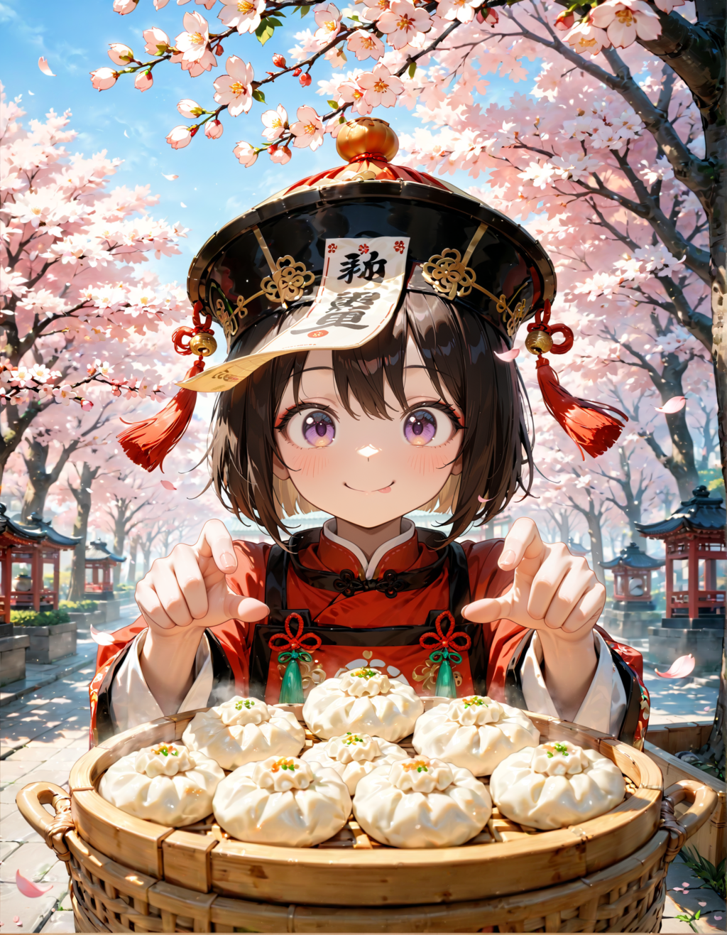 今日は京鼎樓の小籠包の日。さくらの日　その４