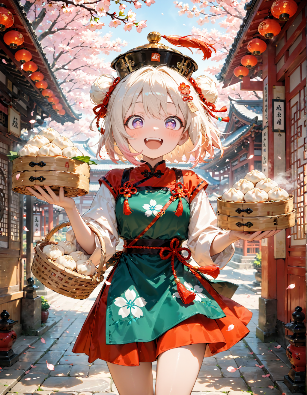 今日は京鼎樓の小籠包の日。さくらの日　その４