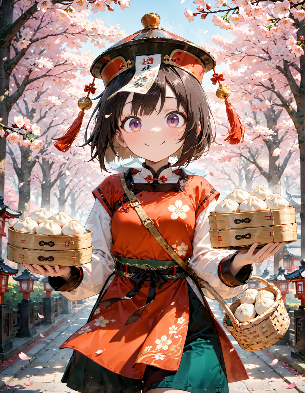 今日は京鼎樓の小籠包の日。さくらの日　その４