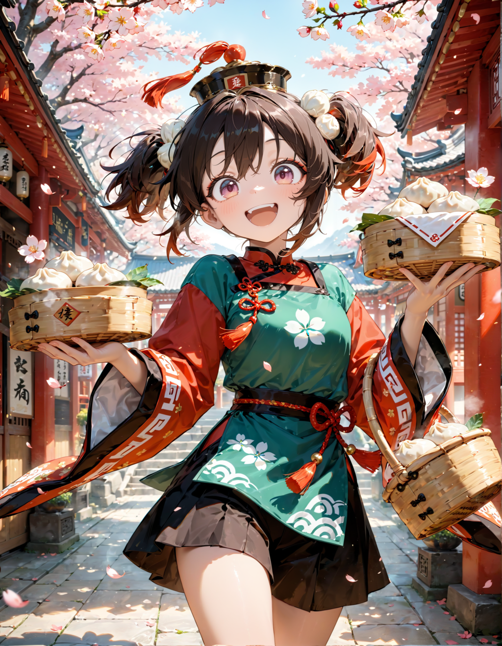 今日は京鼎樓の小籠包の日。さくらの日　その４