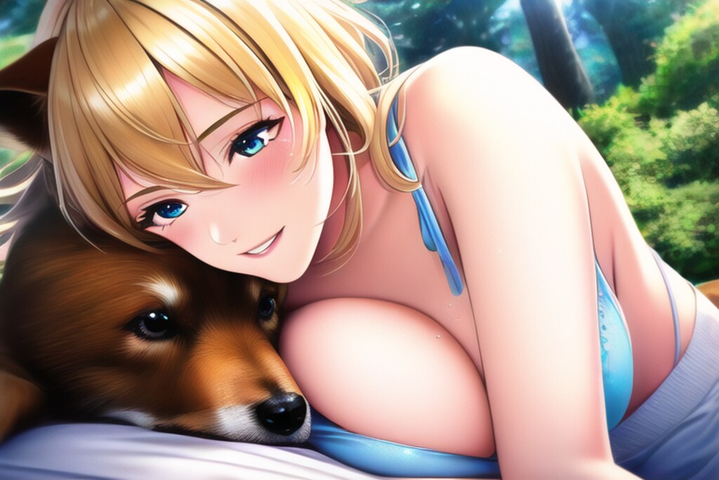 犬と公園
