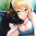 犬と公園 5枚目