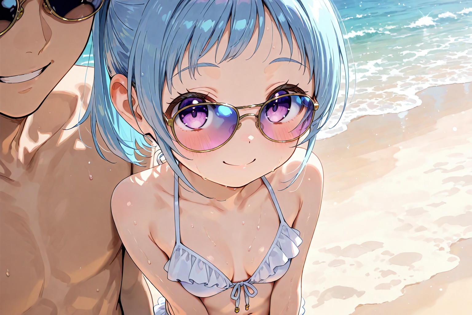 青髪ちゃん