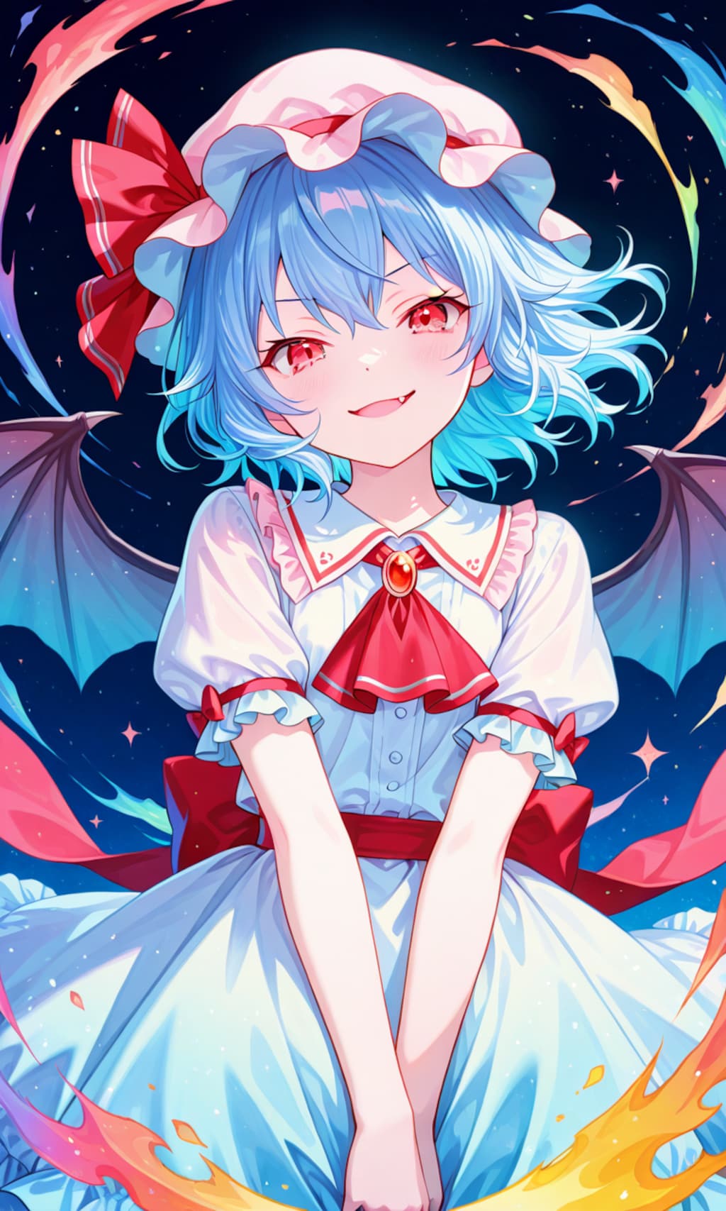 紫、文、フラン、レミリア