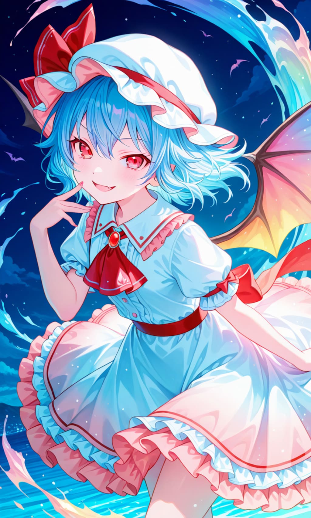 紫、文、フラン、レミリア