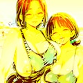 母娘スクール水着 7枚目