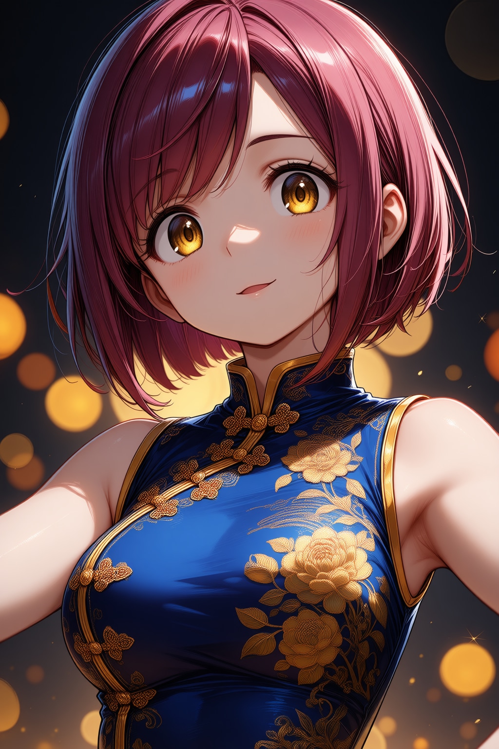 こんばんは（挨拶メイドの芽衣ちゃん） | の人気AIイラスト・グラビア