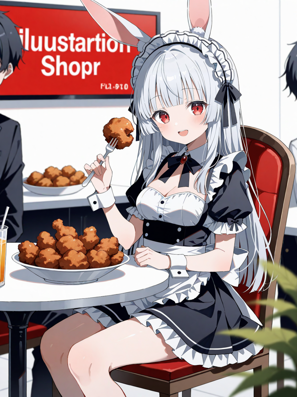 うさぎとから揚げ