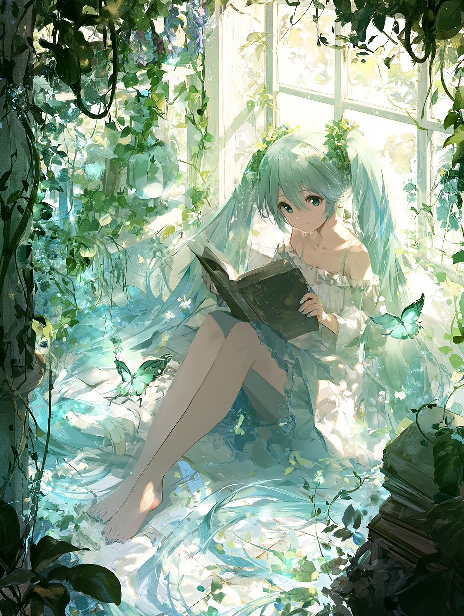 読書 | の人気AIイラスト・グラビア