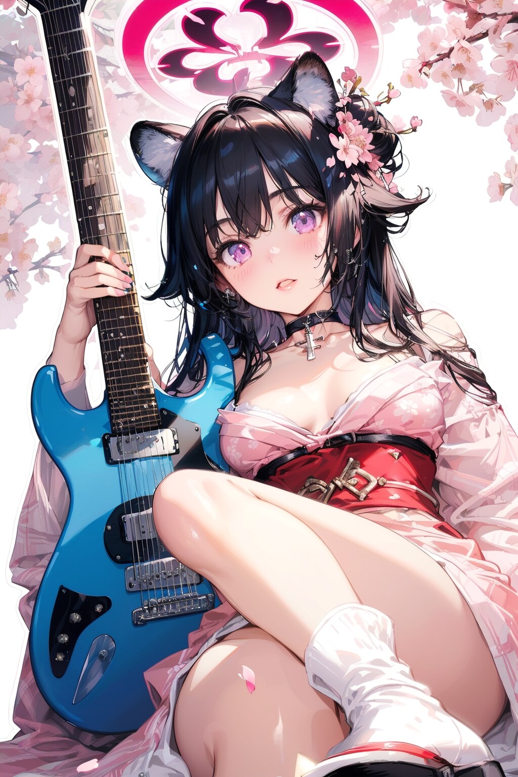 この桜の樹の下で。