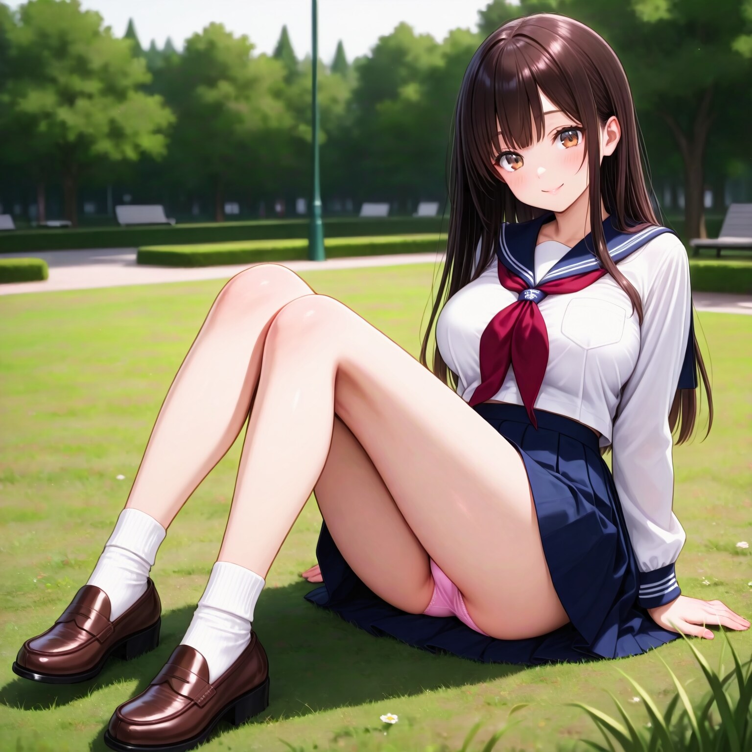 1006（芝生に座る）