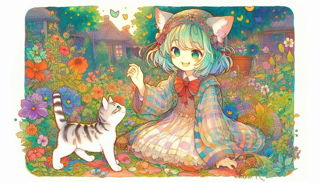 ニャンコと私④