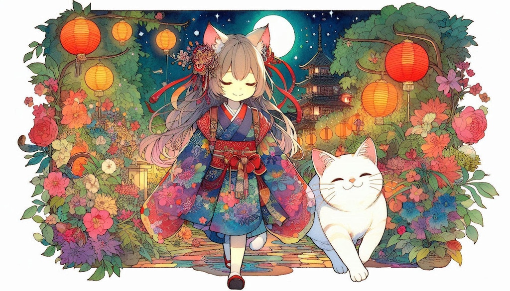 ニャンコと私④