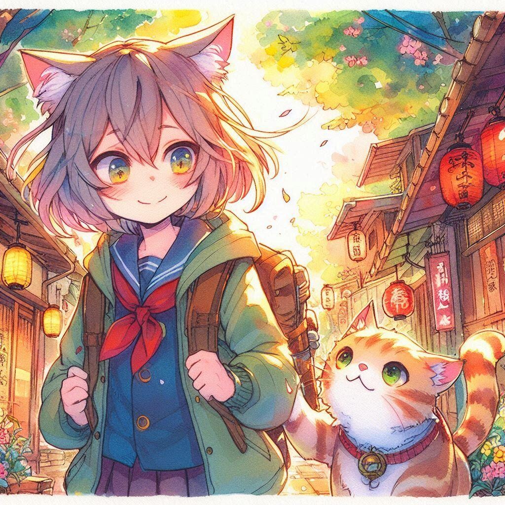 ニャンコと私④