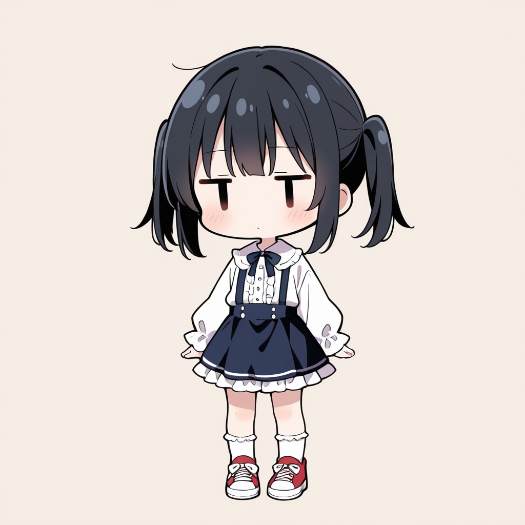 ツインテールにしてみる