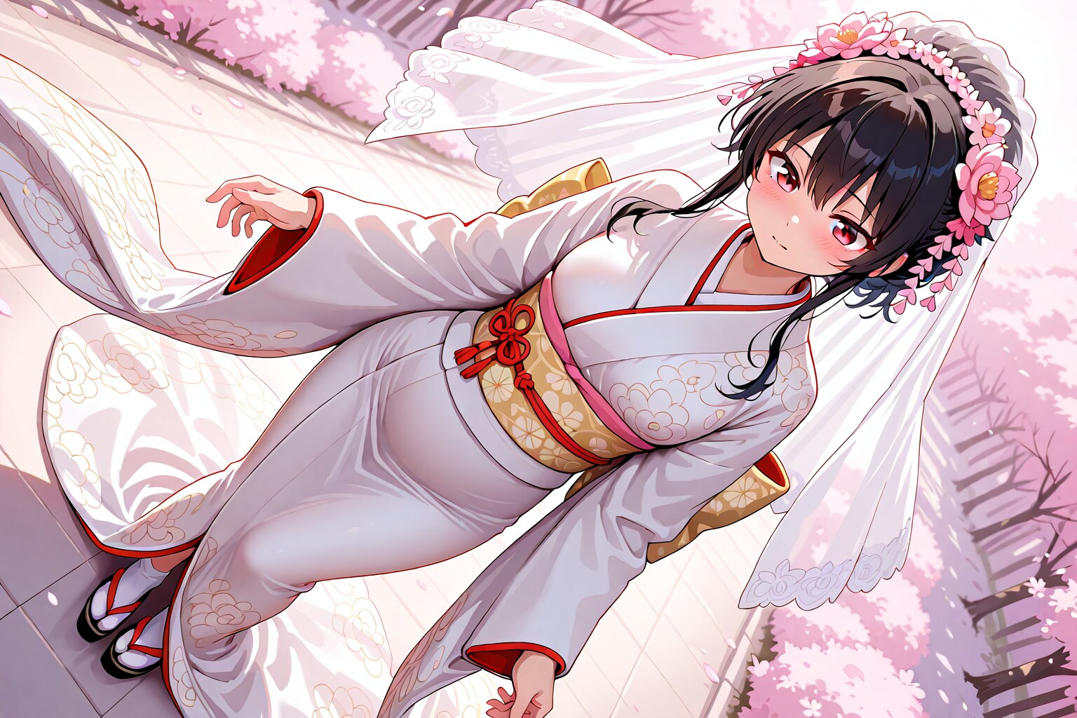 和装花嫁