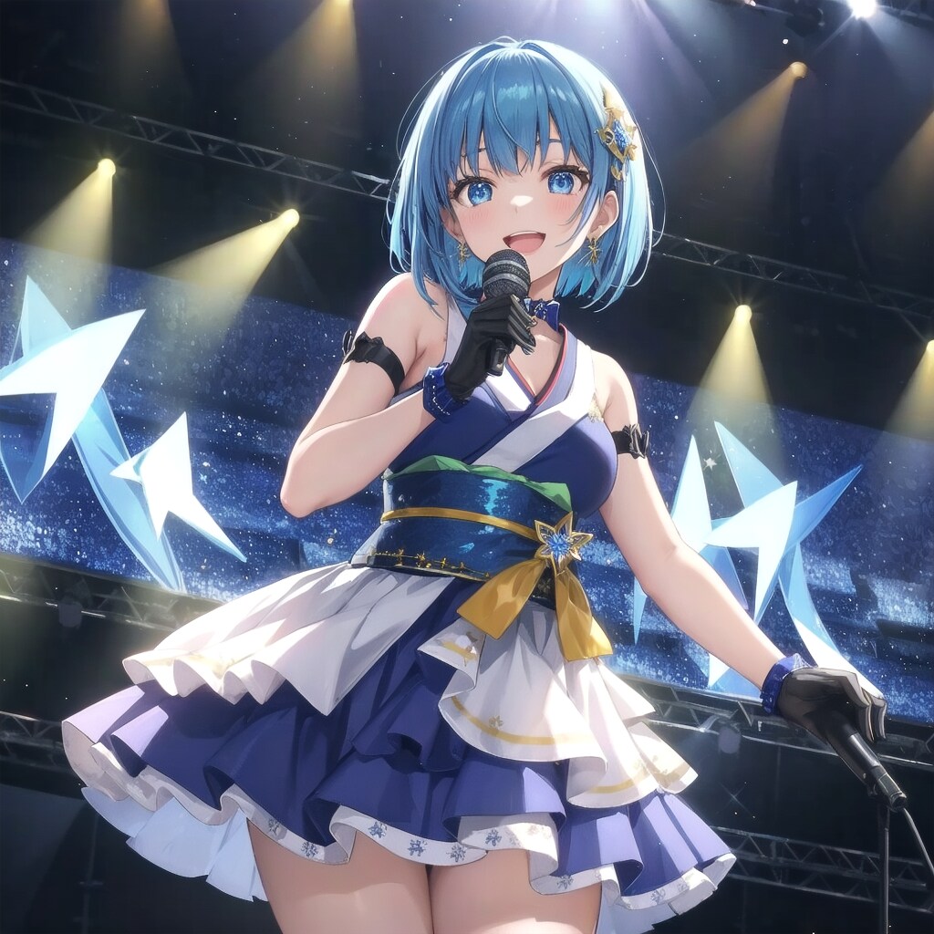 Blue (青色)アイドル