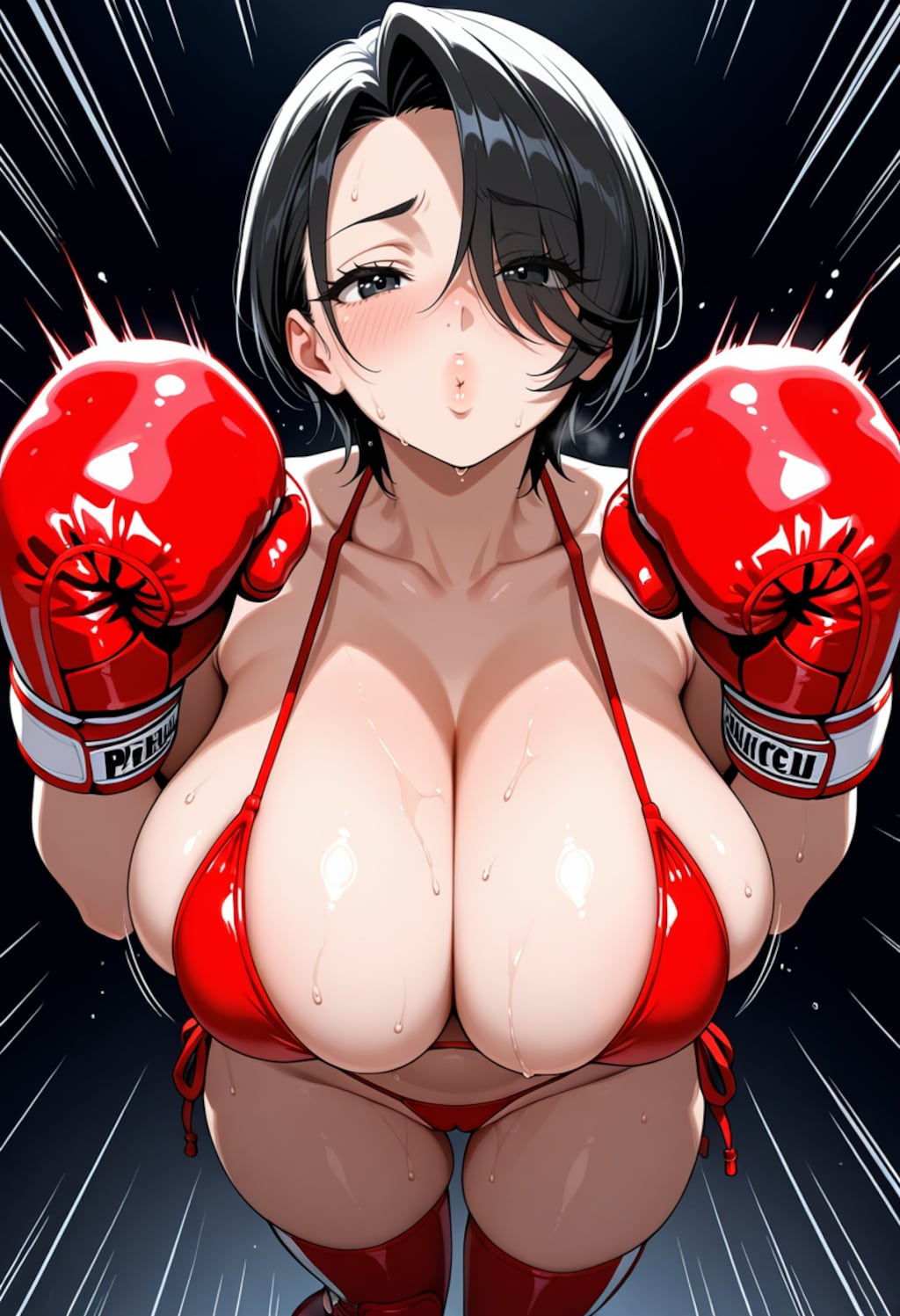 キス顔ダブルパンチ👊