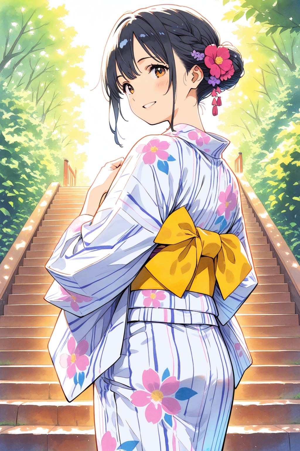 浴衣女子