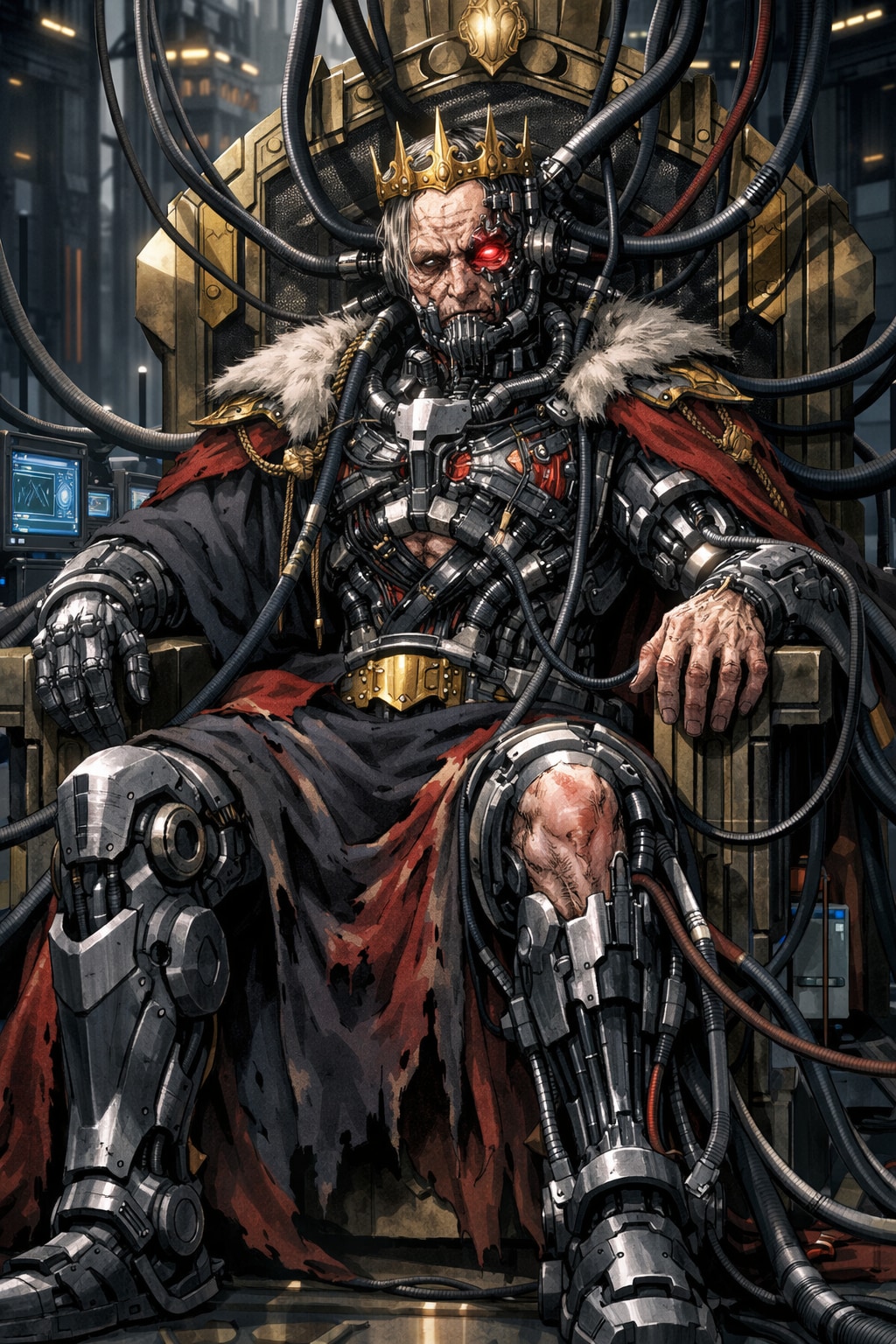 悪の皇帝、永遠の命を求め