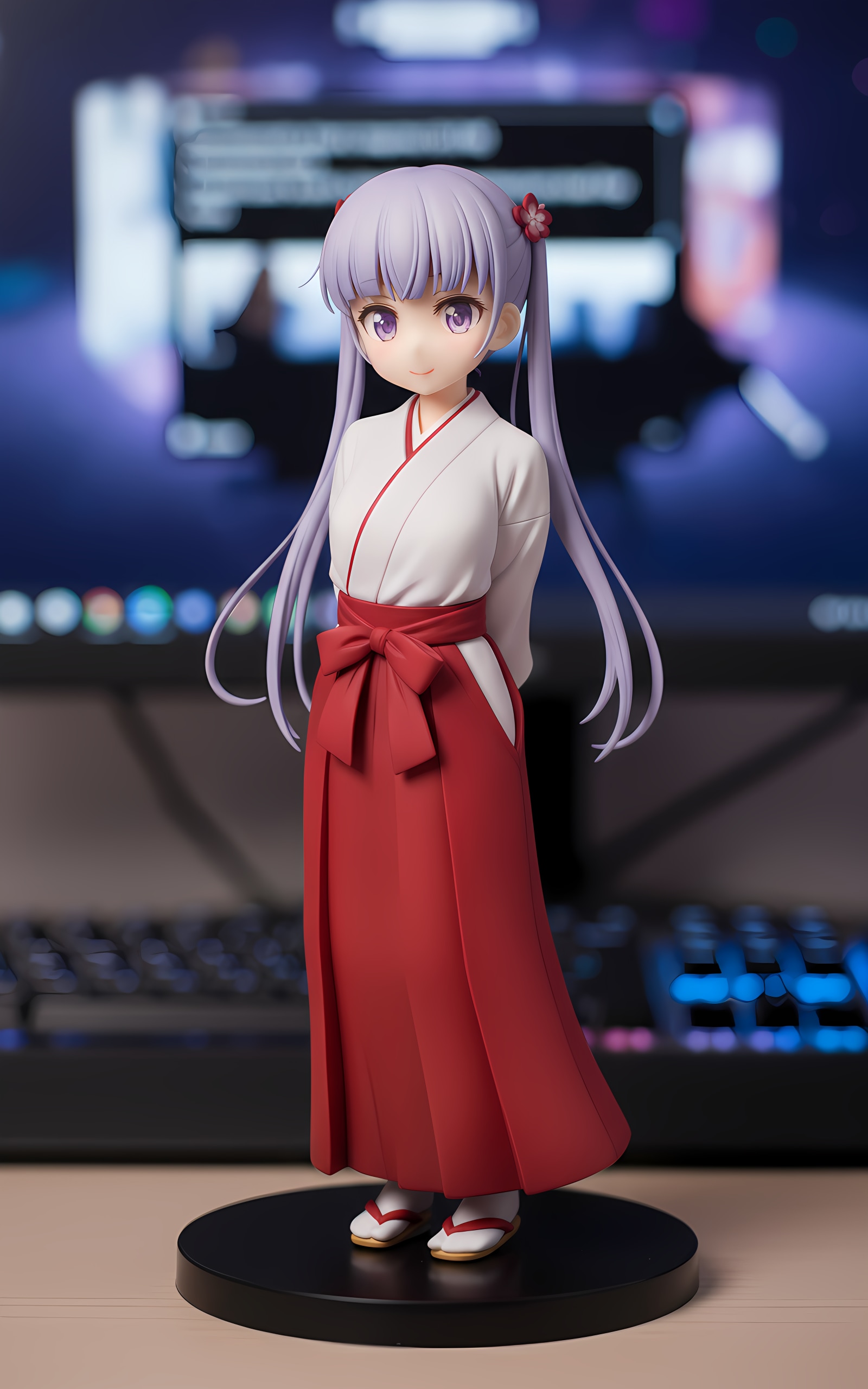 涼風青葉 巫女 フィギュア風 | の人気AIイラスト・グラビア