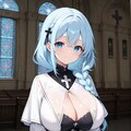 【illustrious・Lora紹介】修道女コス 5枚目
