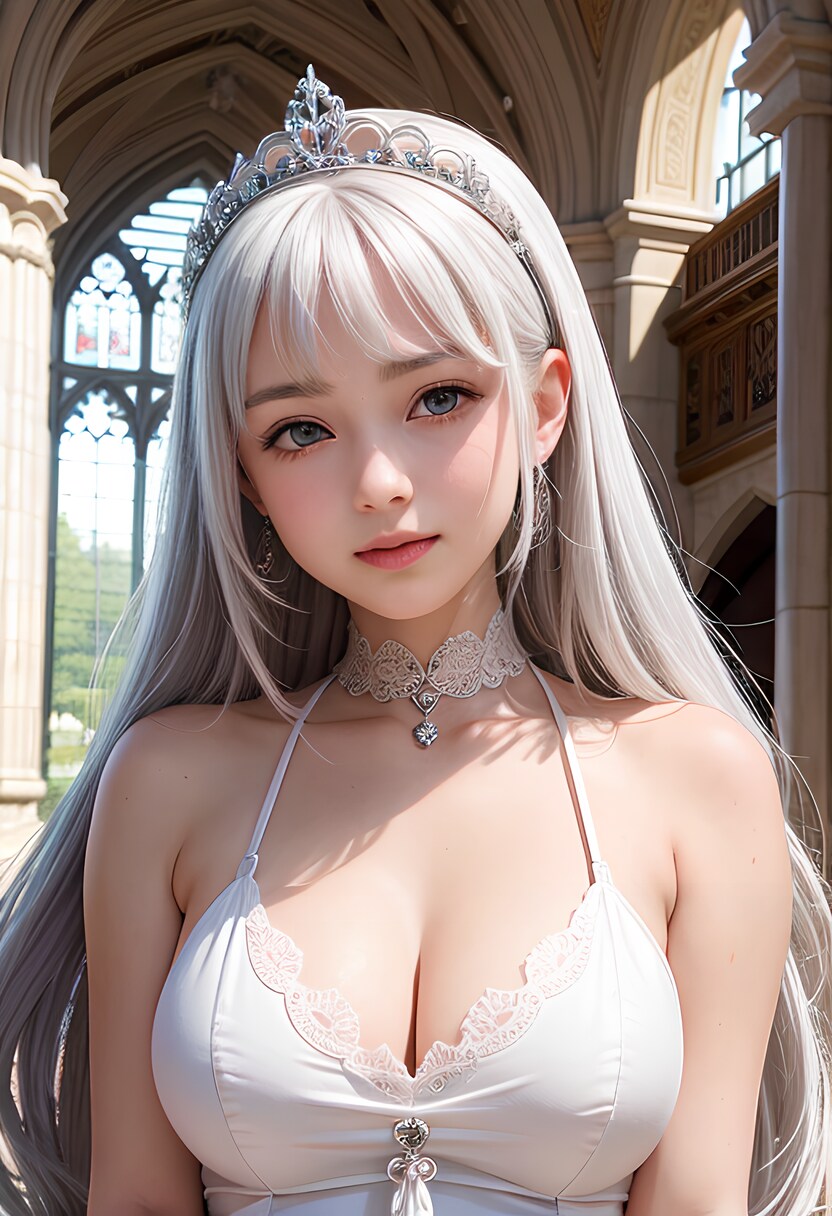 銀髪お姫様