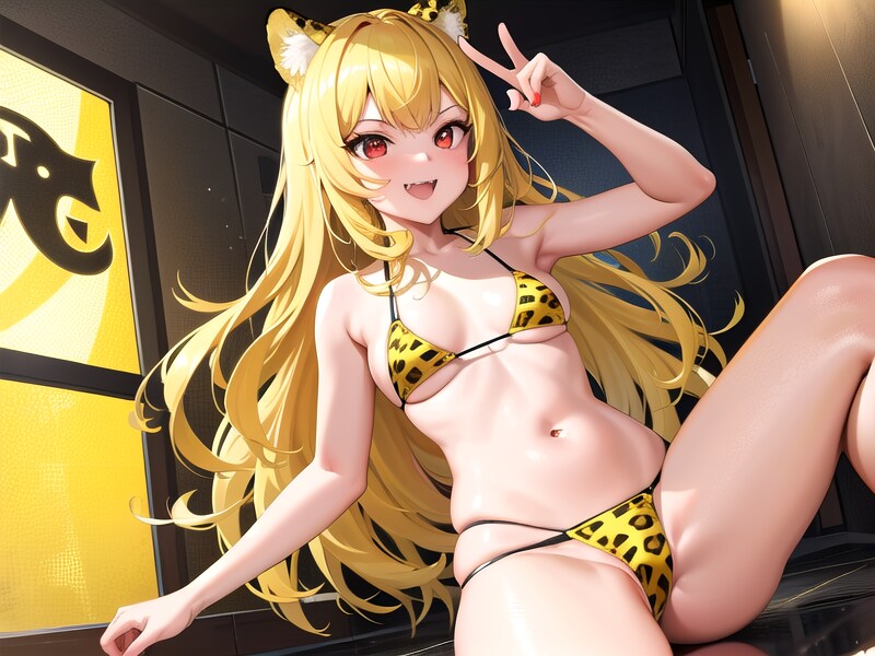 pattern bikini