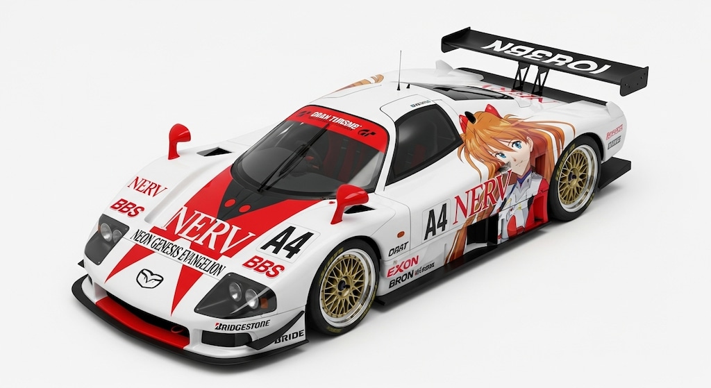 787B新世紀エヴァンゲリオン痛車レーシングカー
