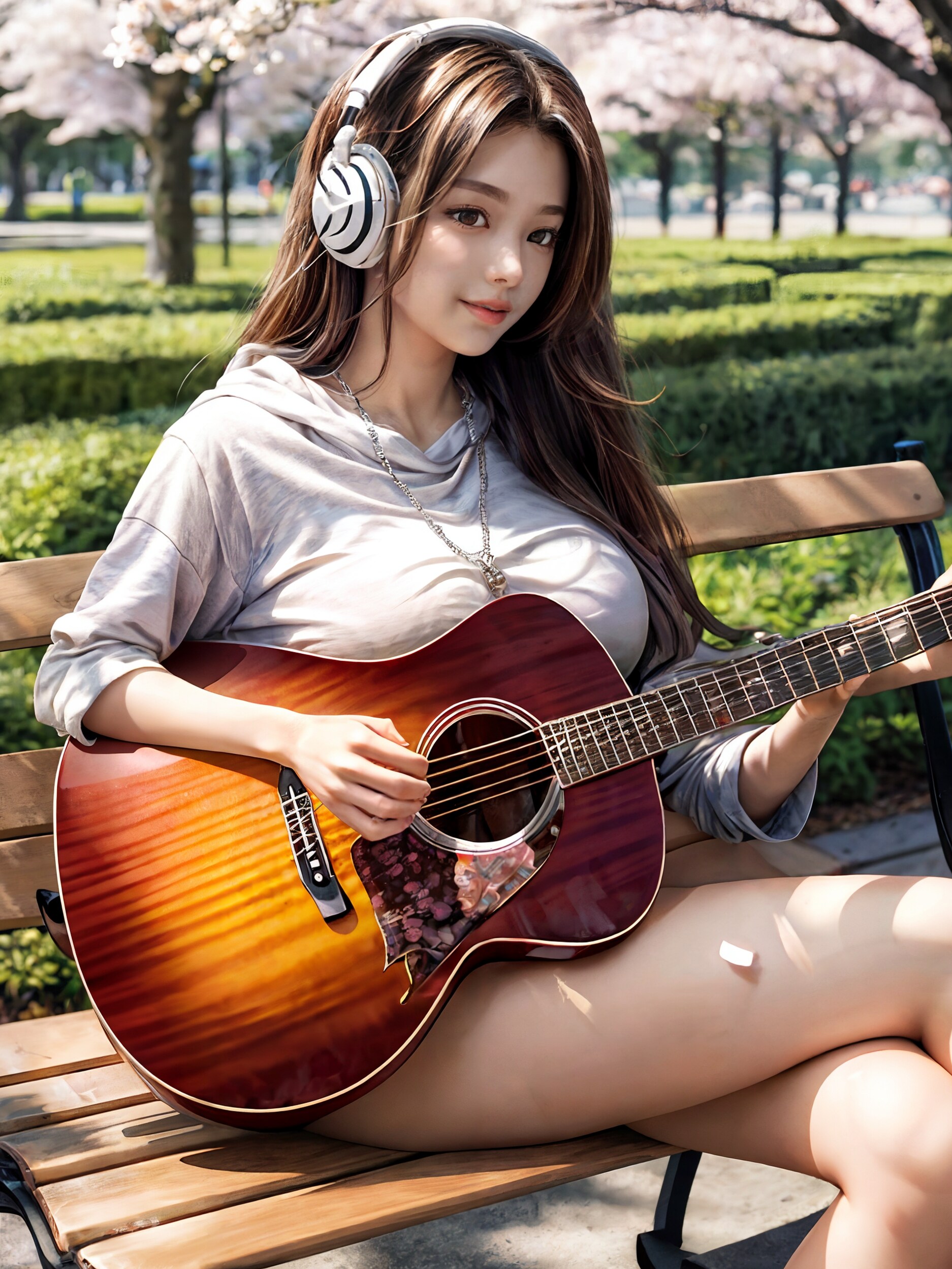 no music, no life 休日の公園でおはよう～