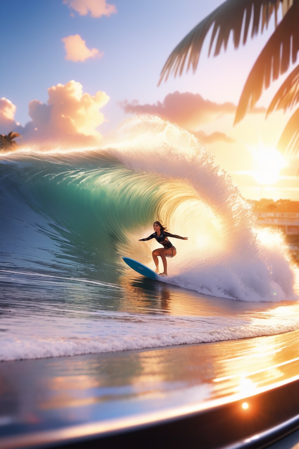🌊ビッグウェーブ🏄‍♀️を乗りこなせっ‼️