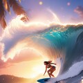 🌊ビッグウェーブ🏄‍♀️を乗りこなせっ‼️ 3枚目
