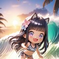 🌊ビッグウェーブ🏄‍♀️を乗りこなせっ‼️ 6枚目