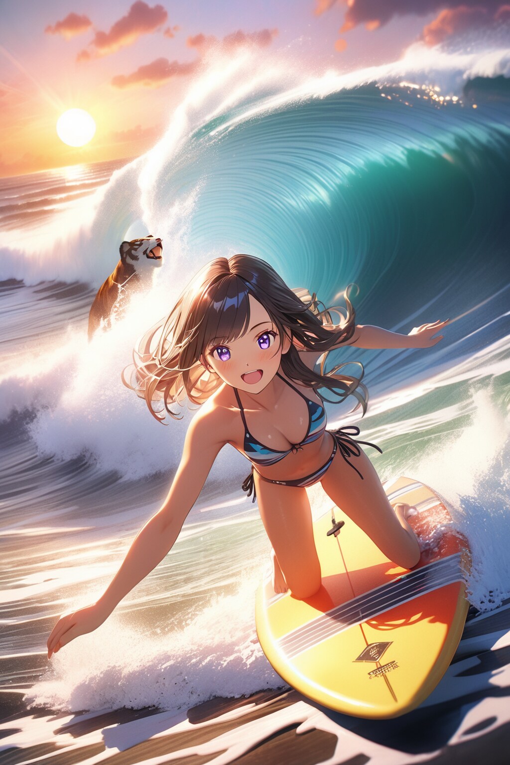 🌊ビッグウェーブ🏄‍♀️を乗りこなせっ‼️