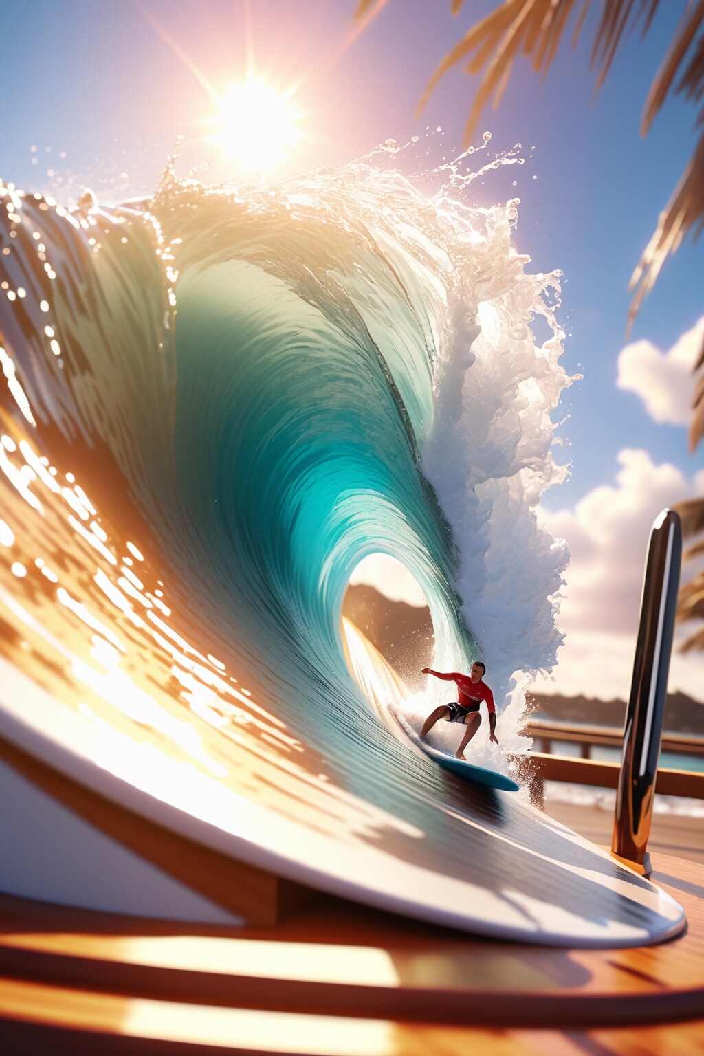 🌊ビッグウェーブ🏄‍♀️を乗りこなせっ‼️